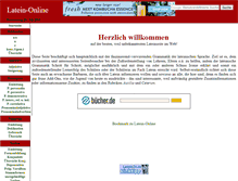 Tablet Screenshot of latein-online.net